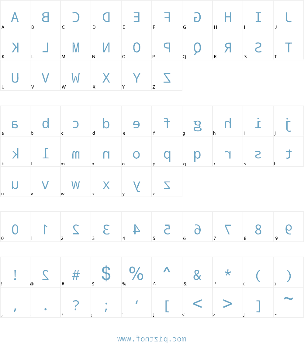 Time News Rome Font Character